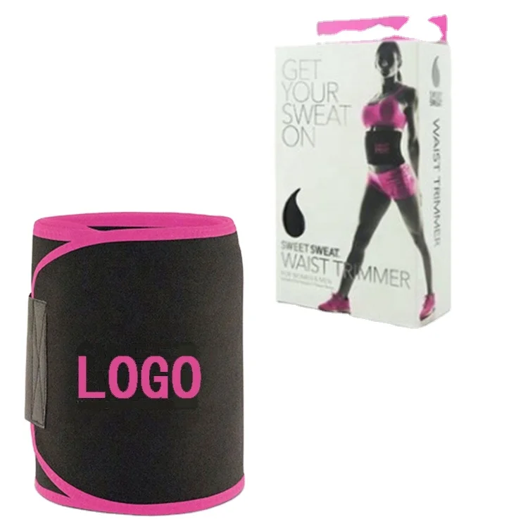 

Hot Selling Custom logo waist trainer for women slimming stomach belt with neoprene burner sweat sauna body exercise belt
