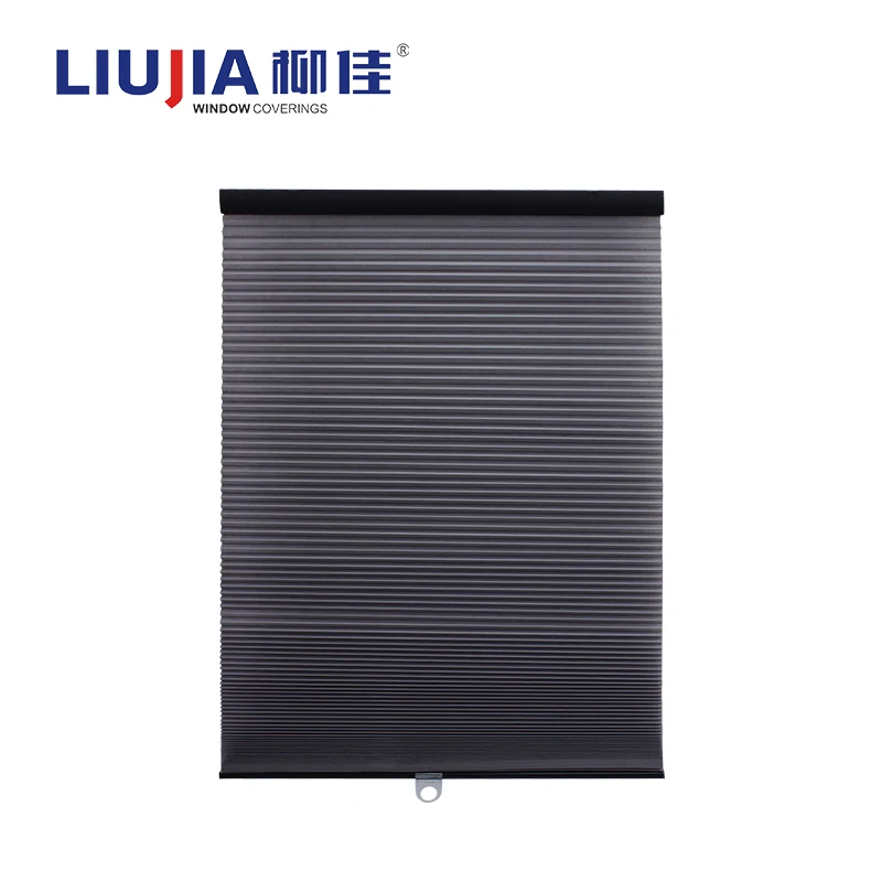 

Manual Manufacture Bottom Up Blackout Waterproof Window Shutters Pleated Plissee Cordless Honeycomb Blinds, Customer's request