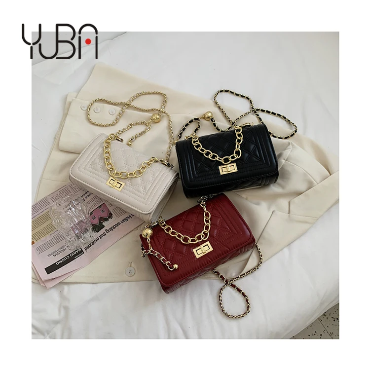 

Diamond Lattice Chic crossbody handbag 2021 Summer fashion Chains women hand bags purse Luxury Bolsa, Customizable