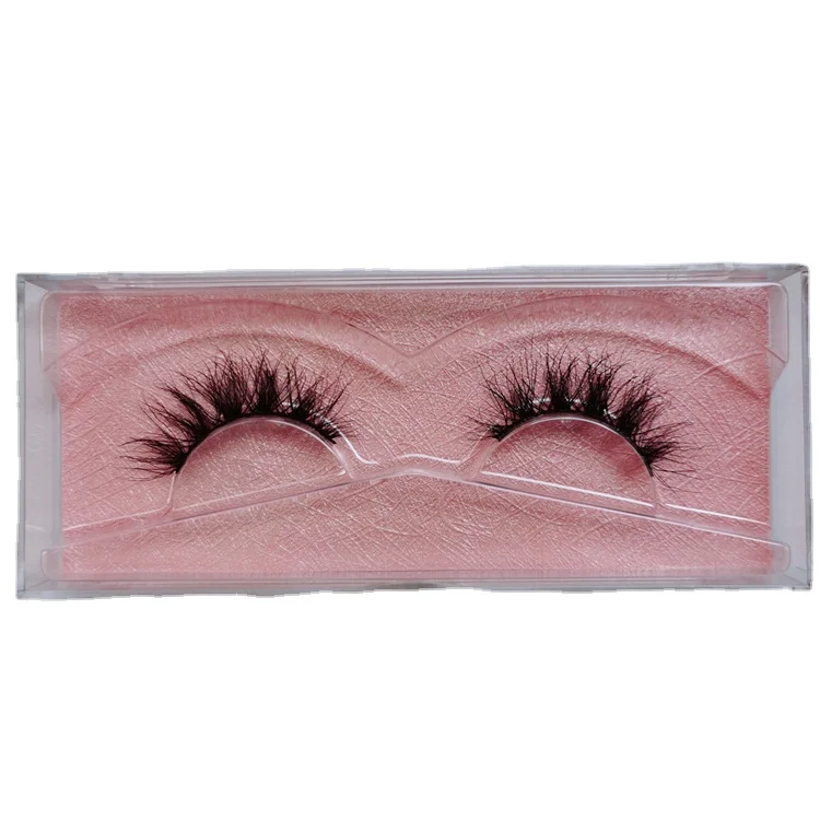 

12mm 13mm 14mm 15mm fluffy mink eyelashes 3/4 band half short natural false mink eyelashes