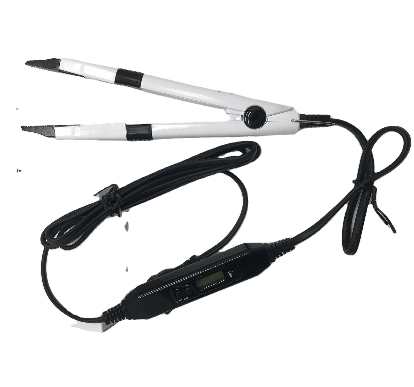 

2022 the newest hair salon tool hot sell all over the world V light ultrasonic hair extension machine and remove tool, Black/white