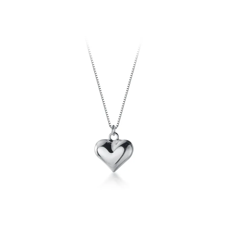 

N3172 New Arrivals Jewelry 925 Sterling Silver Heart Shaped Love Necklace For Gift