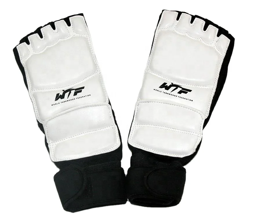 

UWIN durable taekwondo foot protector martial arts foot gloves, White