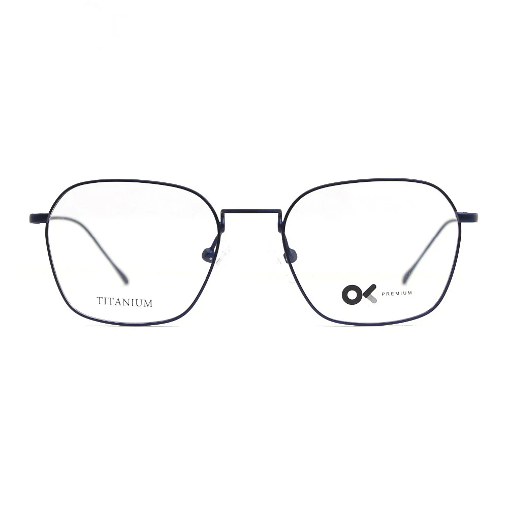 

IP99105 Ready Stock Rectangle Titanium Optical Glasses Lentes De Sol Hombre
