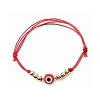 

19S96005 2020 Wholesale Lucky Braided Rope Evil Eyes Red Rope Bracelet