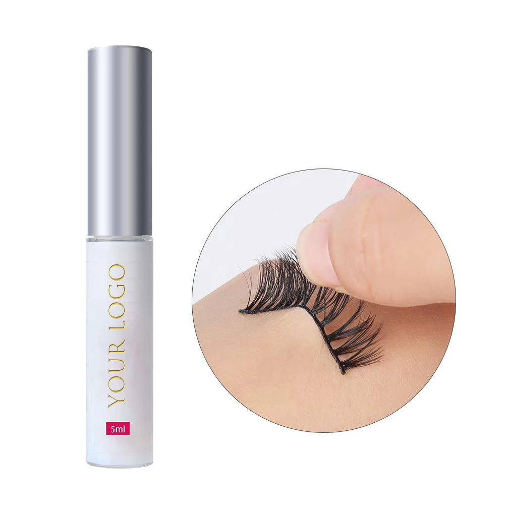 

0.5 glue eyelash mini eyelash glue long lasting eyelash glue, White,black,clear