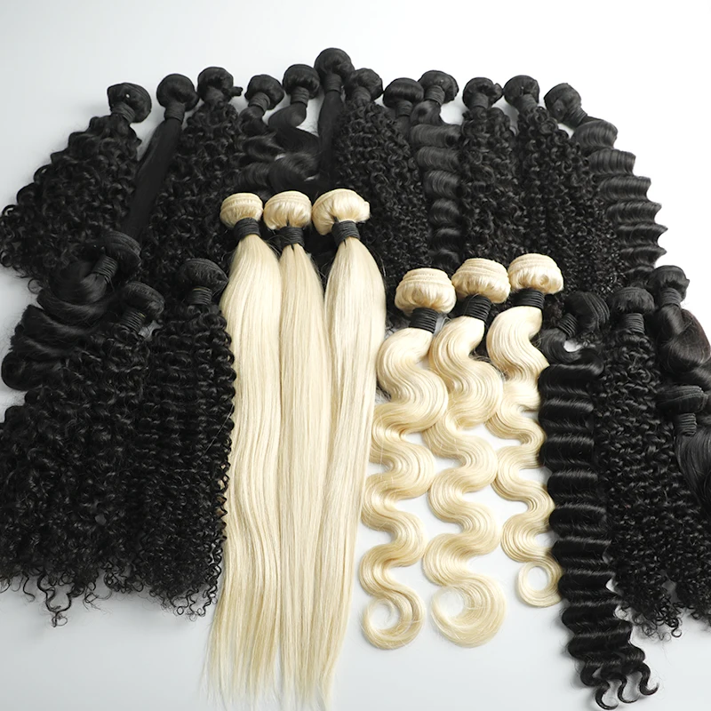 

Best Selling Raw Unprocessed Virgin Hair Vendors, Wholesale Soft And Smooth Natural Black Color Hair Bundles