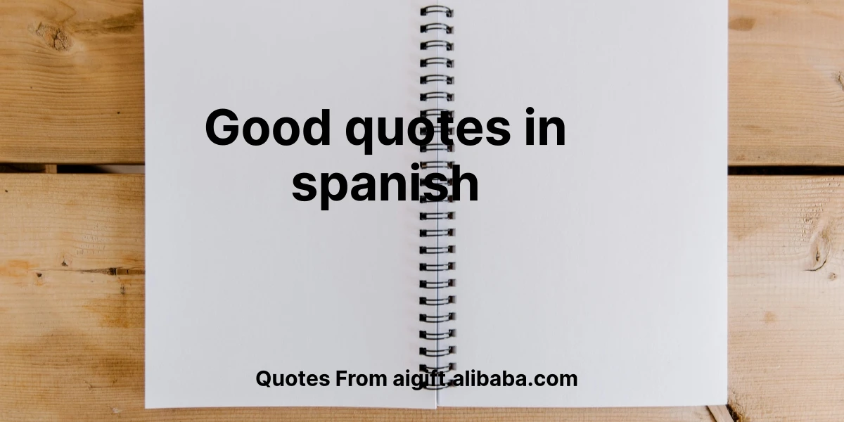 good quotes in spanish