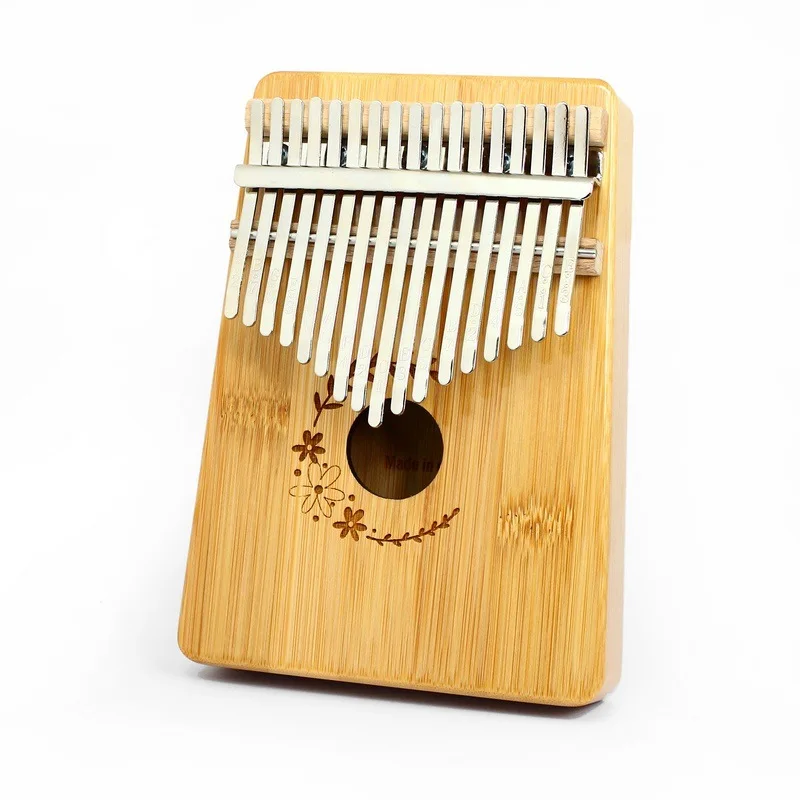 

17 Keys Kalimba Wholesale Price Wooden Kalimba Thumb Piano Musical Instrument, Natural wood