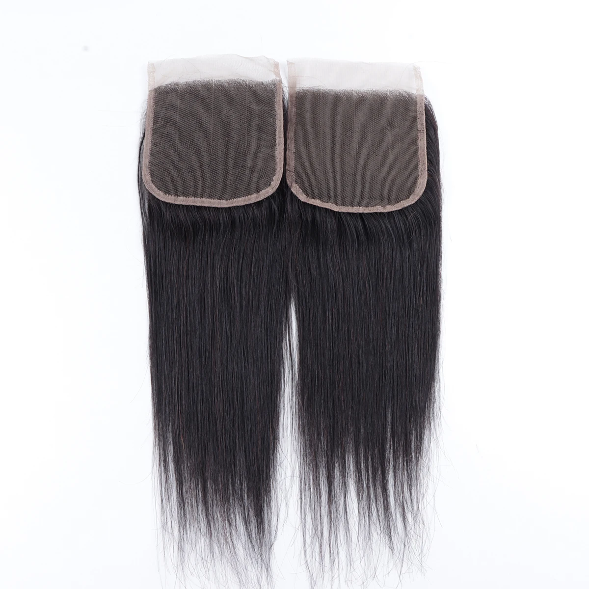 

Hair vendor 4*4 lace Straight type 3 part or free part lace closure, Natural can be customerzied