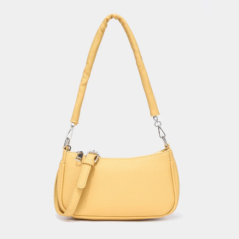 

2021Fashion elegance underarm handbags sling ladies hand bag crossbody messenger side bags for girls shoulder women, 3colors