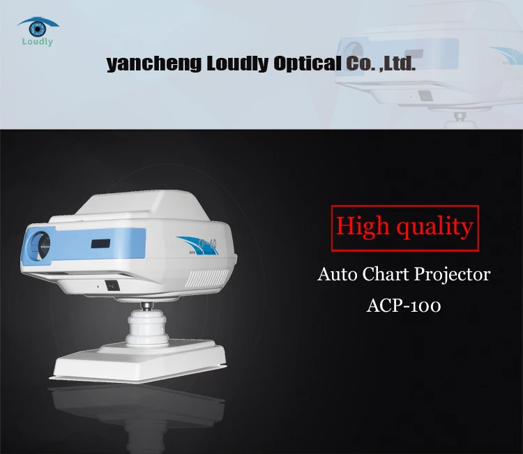 Loudly brand Optical equipment Stable quality Auto Chart Projector ACP-100