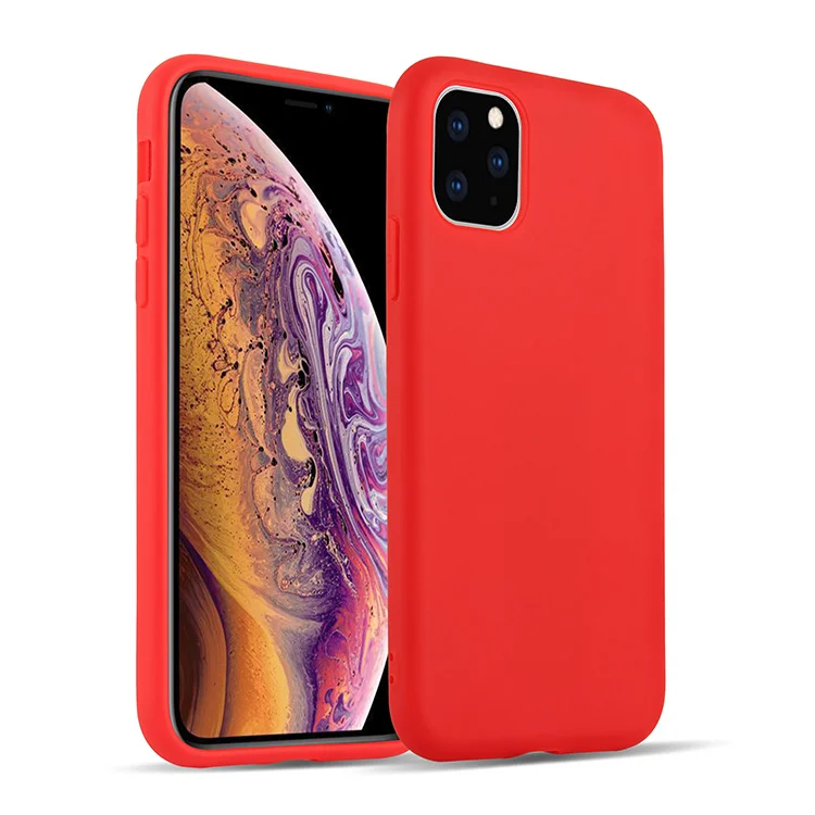 For Apple Iphone Silicone Case With Logo Original Liquid Silicon Phone Case For IPhone 11 Pro X XR XS MAX