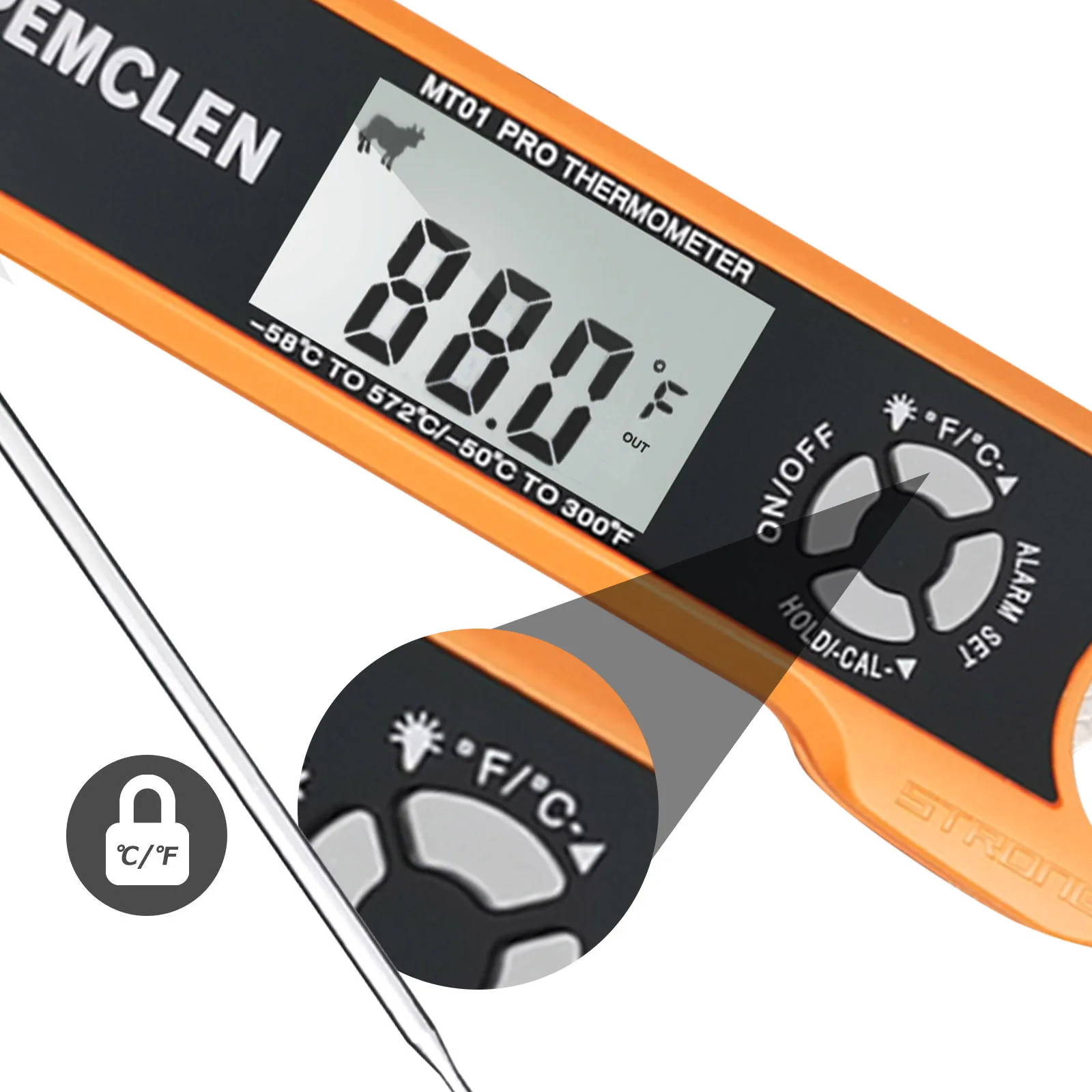

New Design Digital Kitchen Thermometer For Ovenmeat Cooking Food Probe Bbq Electronic Oven Thermometer Kitchen Tools, Picture