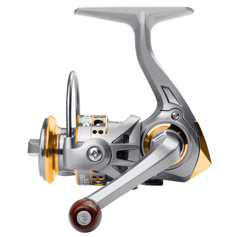 

Robben Fishing Reel 500Series Max Drag 5KG 5.2:1 No Gaps 136g Super Light More Power High Quality Mini Reel Fishing