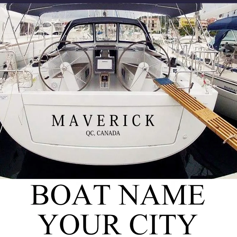 2020 New Design Custom Personalized Boat Name Decal With Vinyl Stickers Buy Custom Personalized Boat Name Decal Vinyl Stickers Boat Name Personalized Decals Product On Alibaba Com