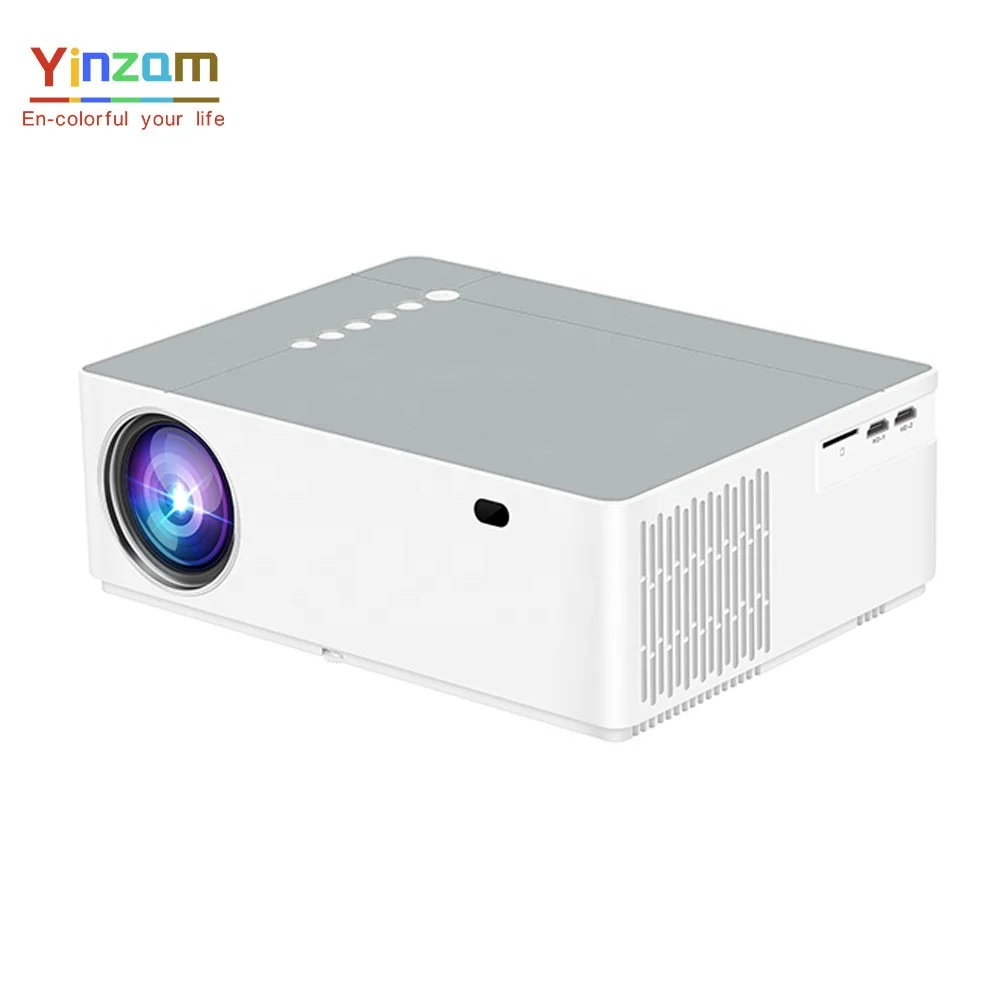 

Yinzam M20 Home Movie Projector, 2021 New 6000 Lumens 1080P Full HD 3D Movie Screen Projectors Low Price