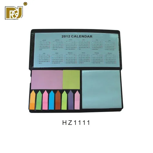 

Wholesale 2021 Mini Notebook Desk Organizer Memo Note Pads Sticky Notes and Page Marker, Custom color