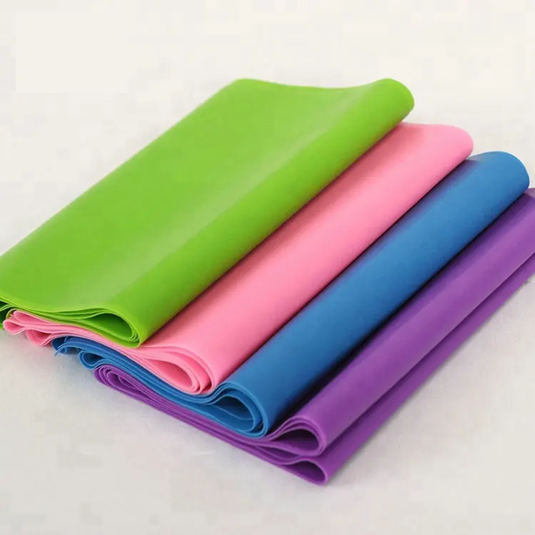 

Custom logo Fitness150*15CM Exercises Stretch Yoga Elastic Latex Resistance Bands, Customized