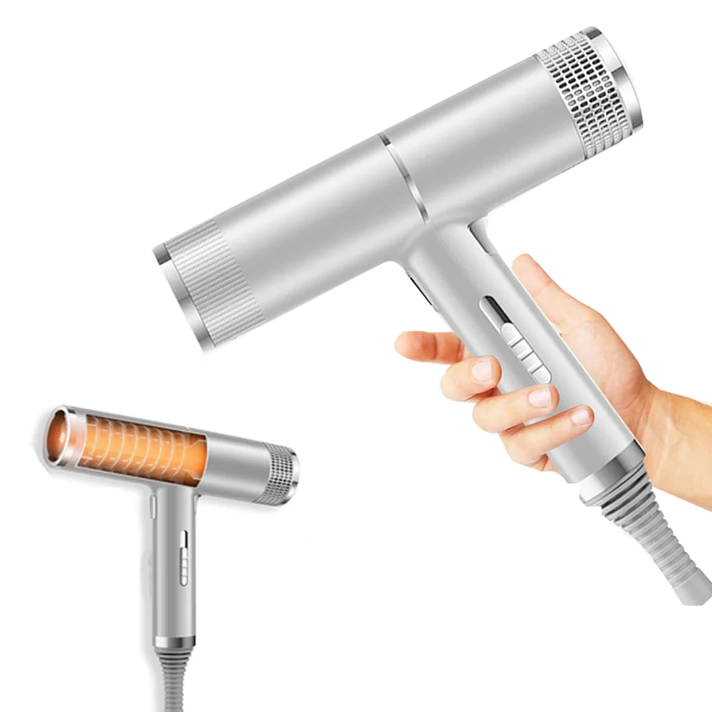 

AIWO T-type 700w Household Hair Dryer Special Modeling Professional Hair Dryer, White