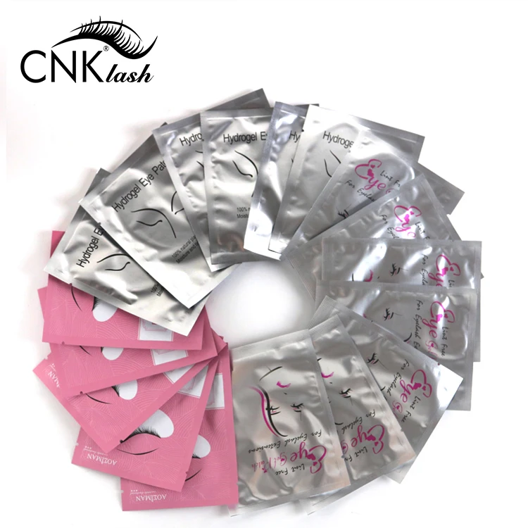 

Hydrogel Eye Patches For Eyelash Extensions Lashes Eye Gel Patch, Pink