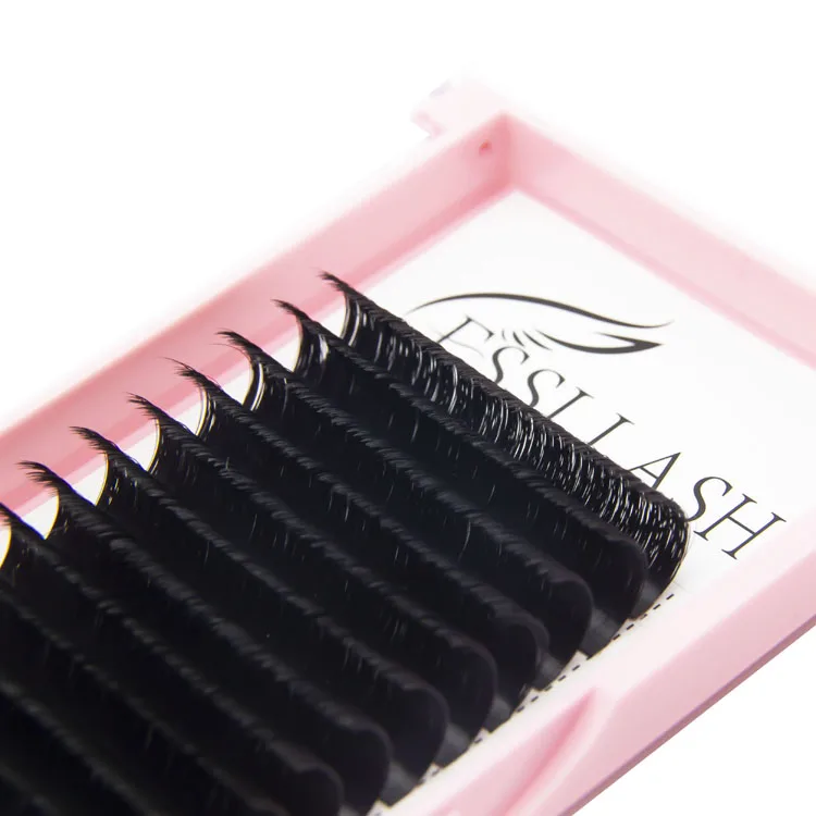 

Wholesale Custom Supplies Private Label Vendor Lovely Eyelash Extention Premium Samples Products, Dark matte black