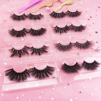 

Wholesale False Eyelashes 3D Mink Eyelashes Private Label Handmade Siberia Dramatic 25mm 26mmMink Eyelashes Extension