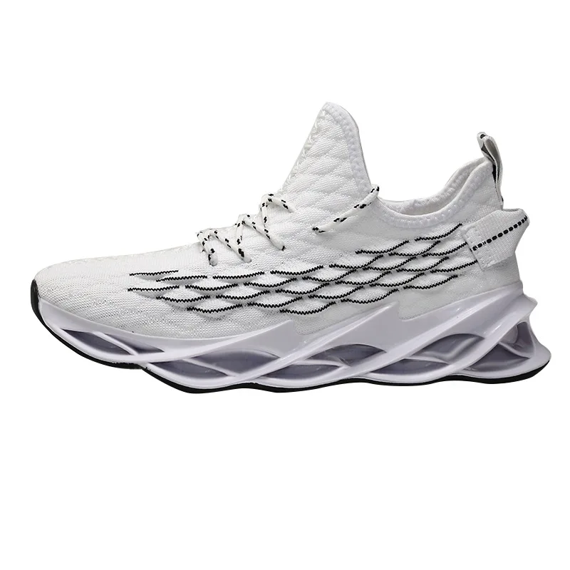 

Fly Knitted Surface Rubber Outsole Man Brand Shoes Sport Shoes Top Selling