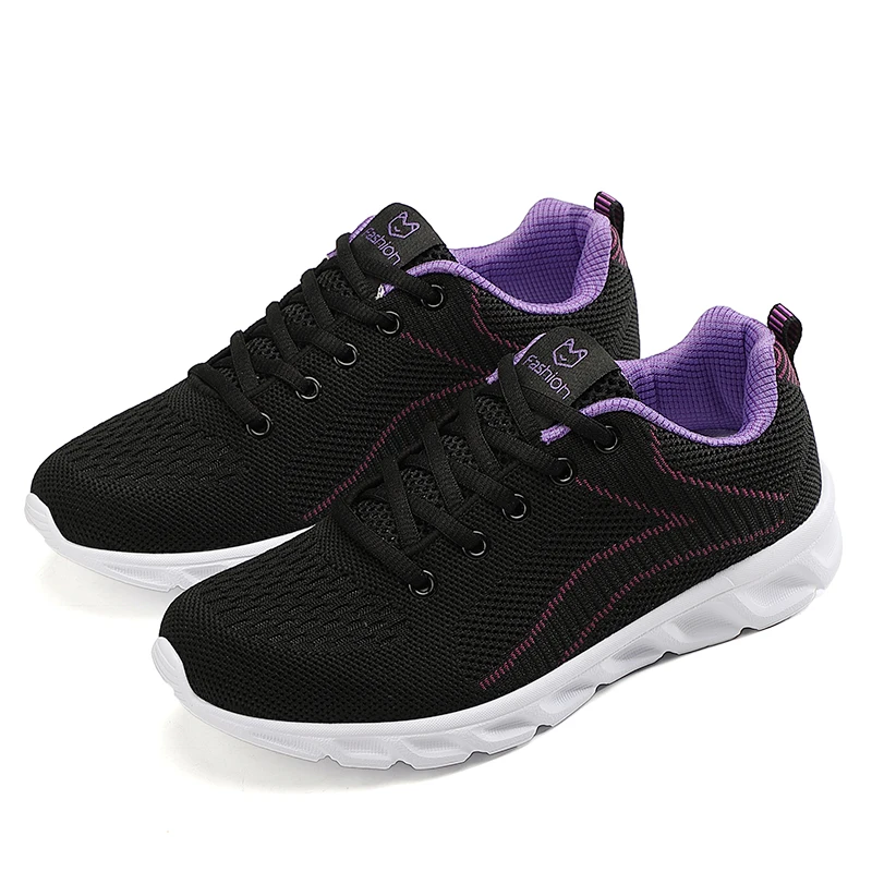 

Breathable mesh blade air running shoes women sports non slip lady footwear