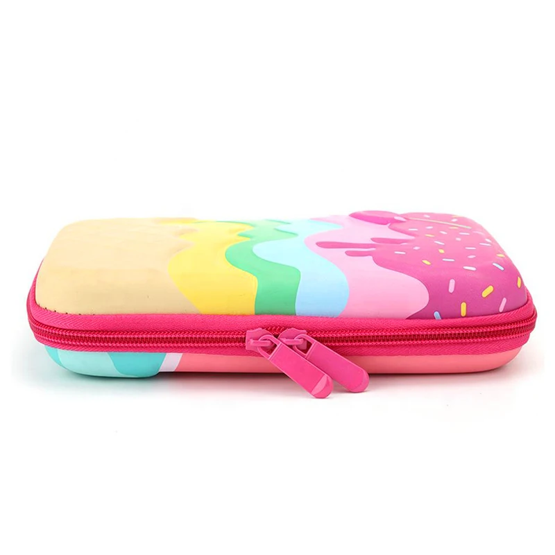 Custom Printing Design Hard Shell Pencil Case Large Capacity Pencil