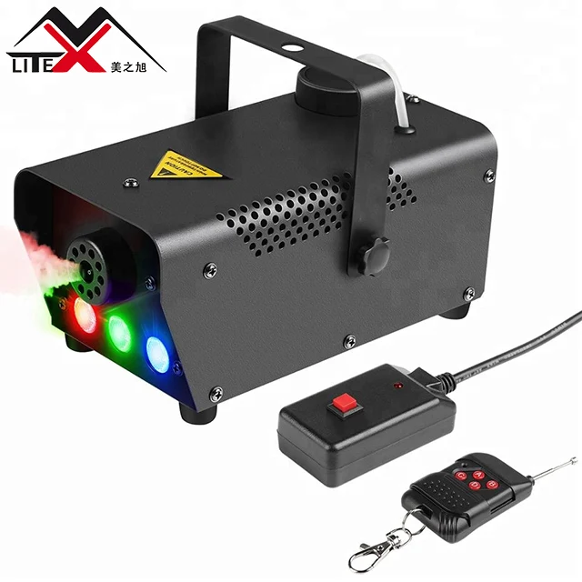 2020 Best popular party Dj equipment 400W RGB 3in1 colorful led party fog smoke machines for stage dj disco night club