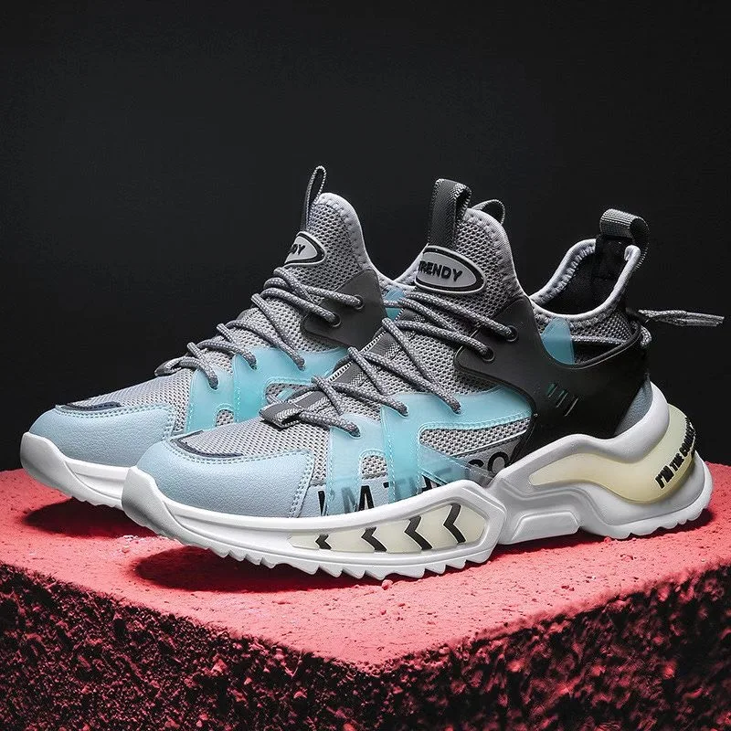 

Men Trend Sneakers Running Shoes Men New Fashion High Quality Shoes Gym Sports Shoes Male Sneakers Zapatos, Mixed