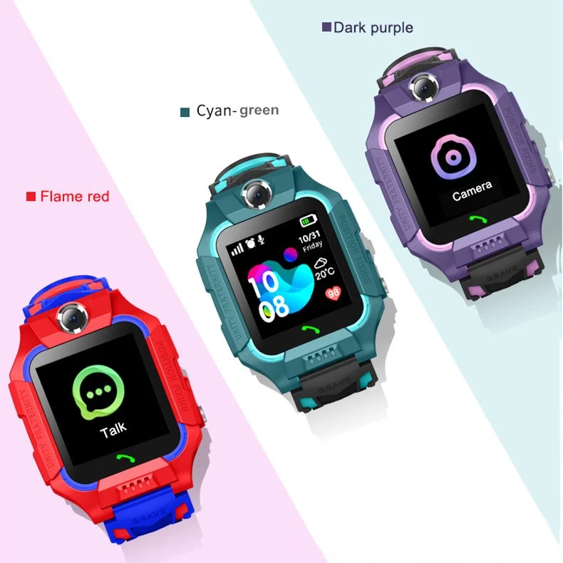 

Hot selling 2021 Kids Touch Screen Watches Kid Phone Waterproof with Camera Smart Watch