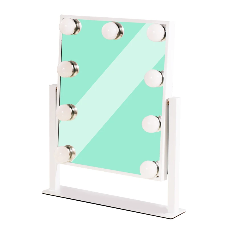 

OEM Hollywood Mirror Light Led Tocador Con Espejo Decorativo Luz Para Miroir Led De Maquillaje Cosmetic Gold Glass Mirror Makeup, White, black