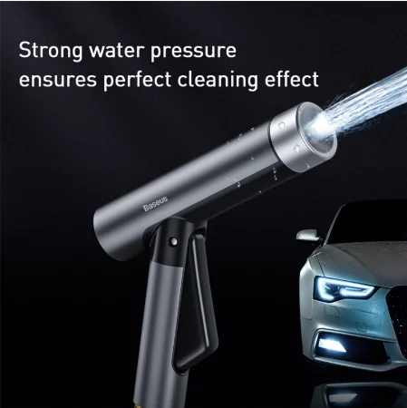 

Xiaomi Youpin High Pressure Water Spray Gun Wash Spray Machine Washer Lawn Washing Water Gun Sprinkle Tools For Car Garden, Black