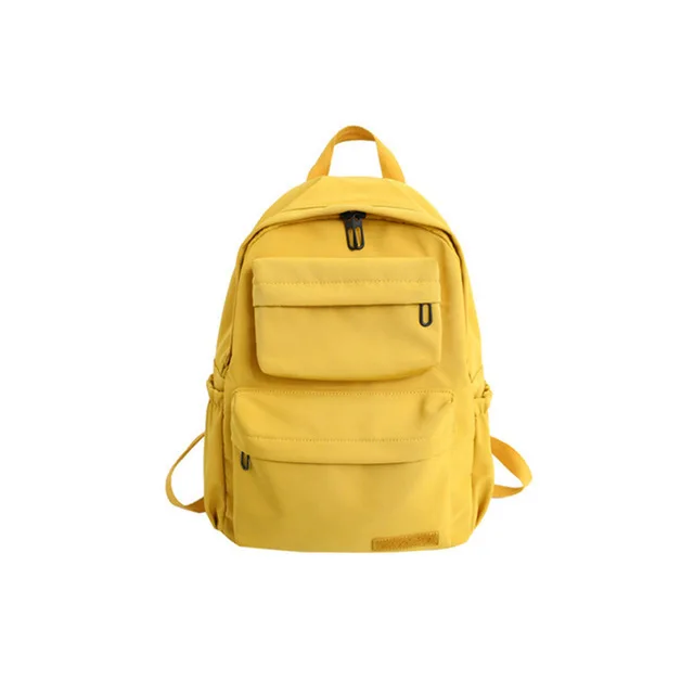

Canvas rucksack For Women Waterproof Nylon Multi Pocket Travel Backpacks Large Capacity School Bag For Teenage