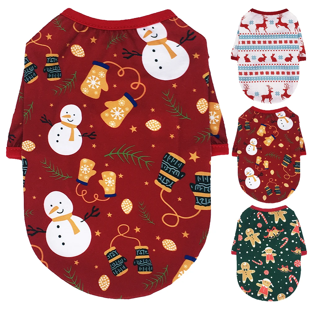 

Pet apparel & accessories Cotton dog shirt dog Christmas Costume pet apparel, Picture