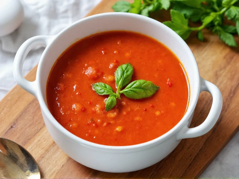 Perfect Vegetarian Tomato Soup Recipe & Expert Tips