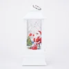 White color decoration portable electronic candle lantern for home festival decoration