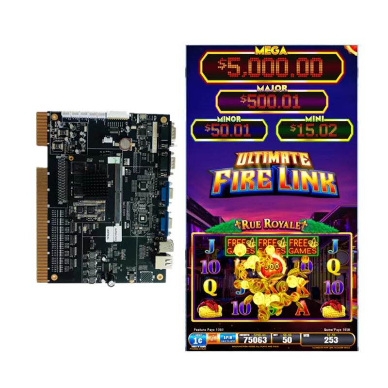 

2021 Best Price Rue Royal Firelink Slot Game Board Fire Link Gambling Slot Casino Games Software