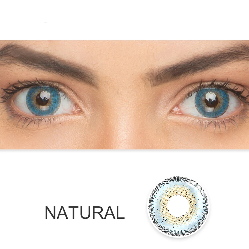 

Freshgo Nautral Colored Eye Contact Lenses 14.2mm Yearly Circle Lenses Wholesale Lentes De Contacto