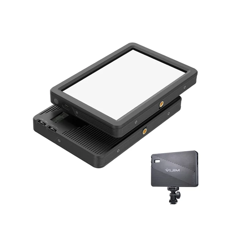 

Ulanzi VL108 Ultra-thin Dimmable LED Video Light,Pocket Camera Panel Light with built-in Lithium battery photography lighting