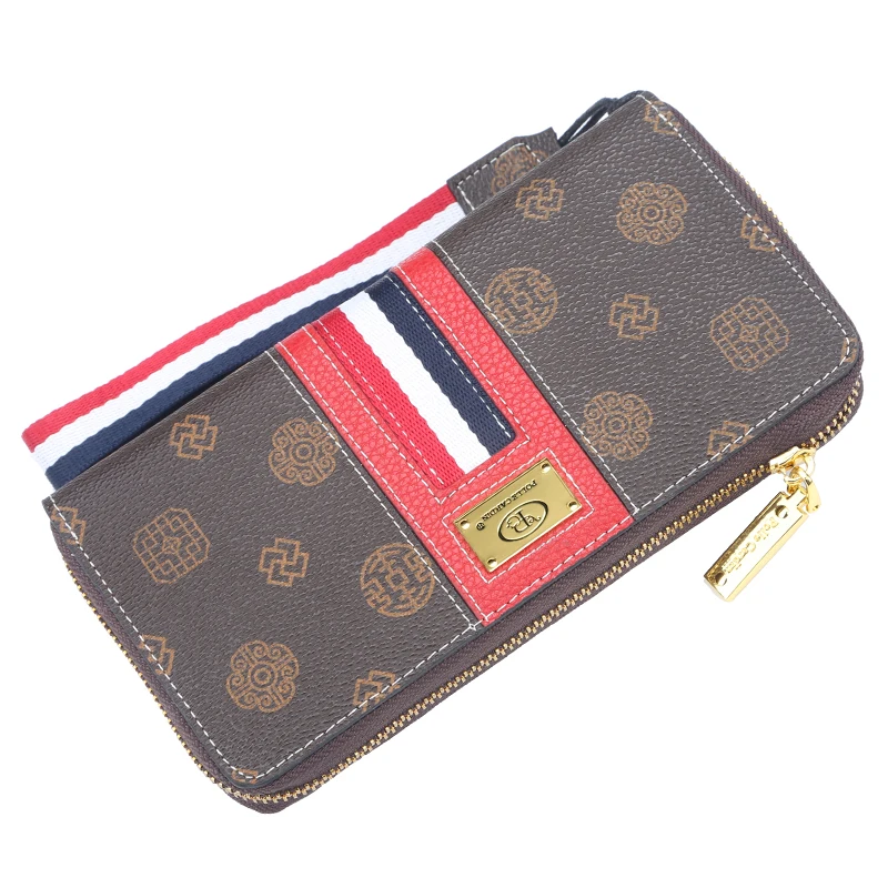 

Baellerry new lady wallet Korean version large-capacity long handbag multi-functional leather wallet, 5 different colos