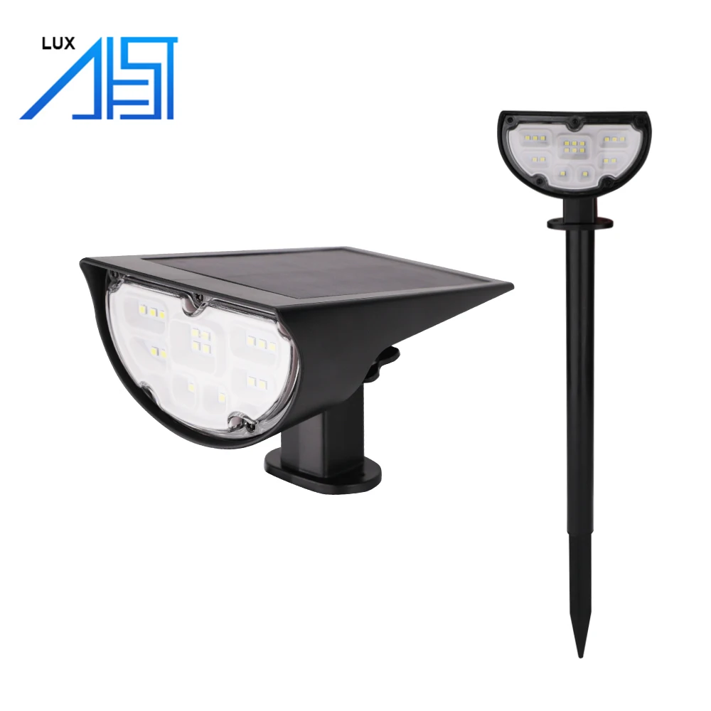 Wireless Outdoor Solar Landscaping Light 2-in1 LED Solar Powered Wall Lights for Yard Garden Driveway Porch Walkway Pool Patio