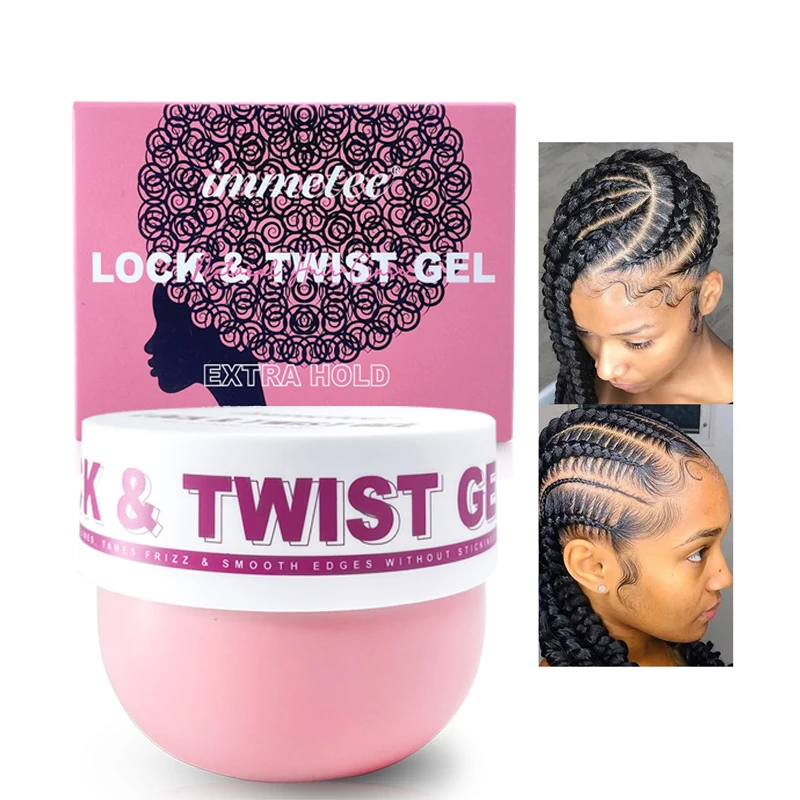 

IMMETEE Loc Gel Private Label Braid Gel Extra Hold Smooths Anti Frizz Strong Hold Braiding Gel