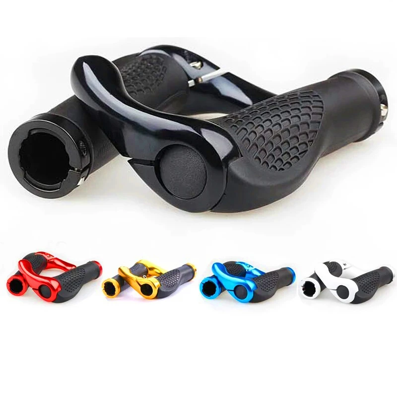 

Aluminium Alloy Lock Mountain Handle Bar Grip Trek Bike Anti-Skid Rubber Bicycle Skid-Proof Grips Bicycle Grip Handlebar End Cap