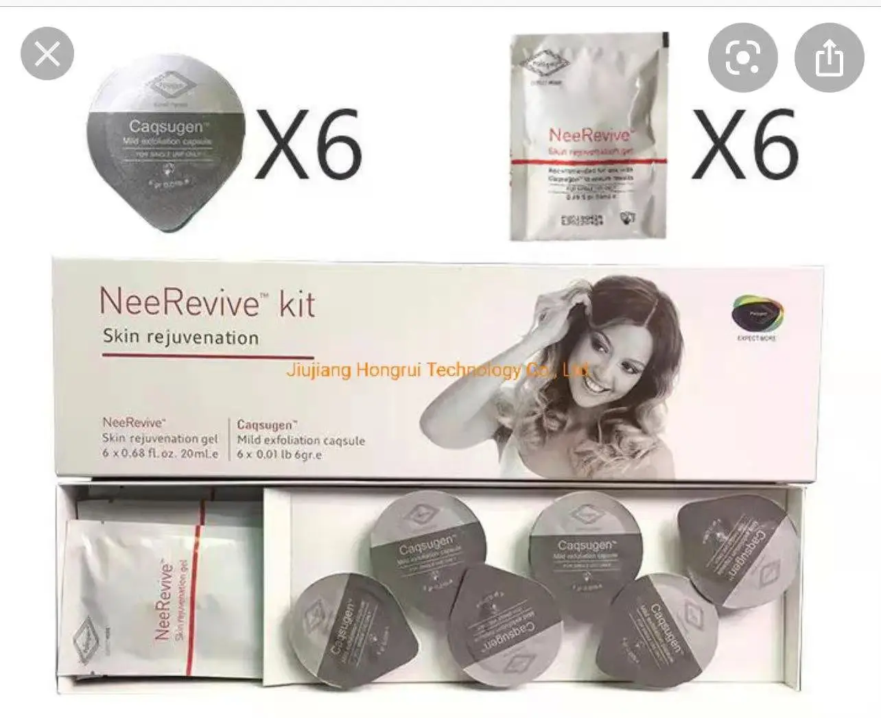 

Neebright And Neerevive Kit For Skin whitening tightening