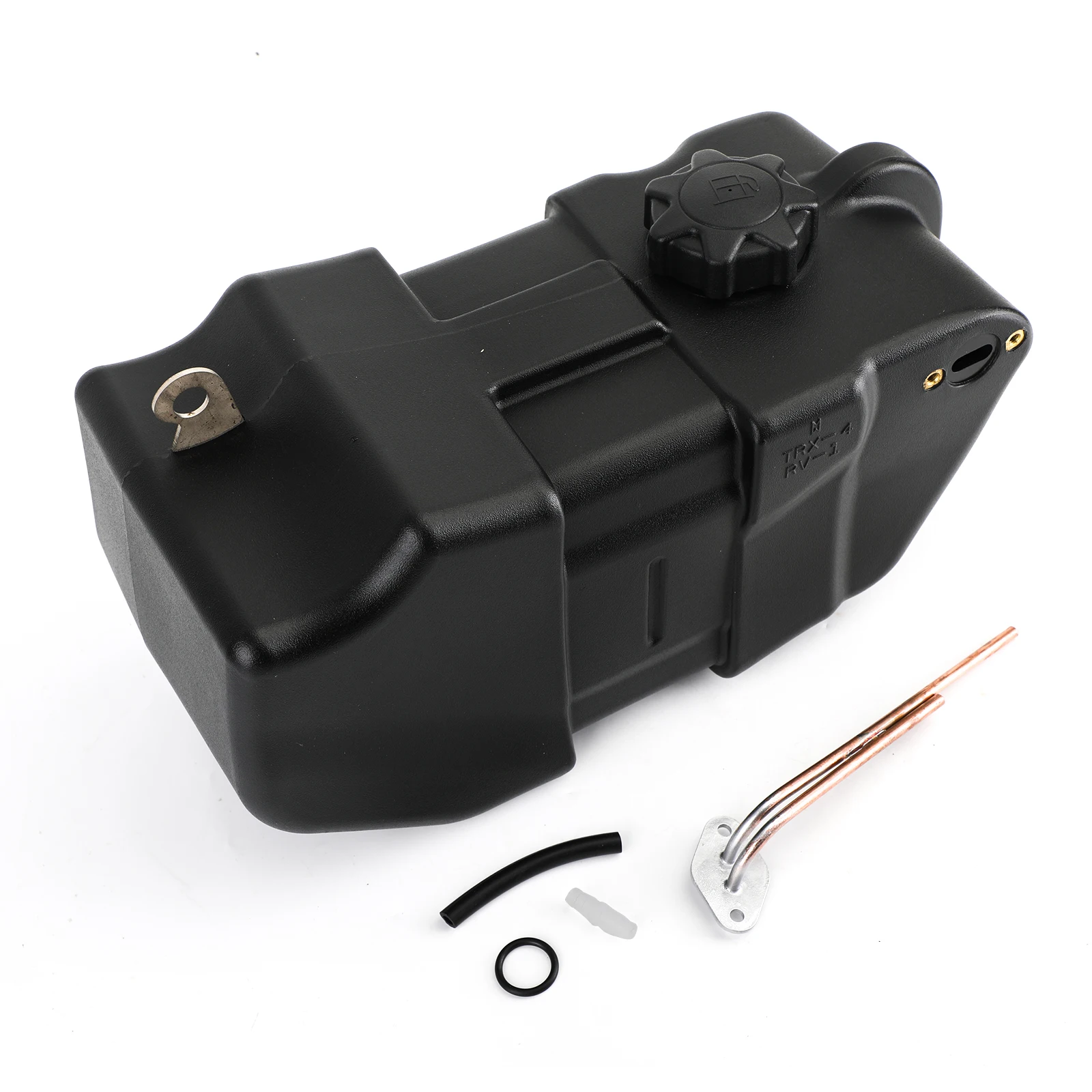 

Areyourshop Plastic Fuel Tank with cover For Honda ATV TRX 350D 350 Fourtrax Foreman 86 87 88 1989
