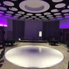 Wholesale 6m diameter wooden dance floors white round dance floor aluminum frame for sale