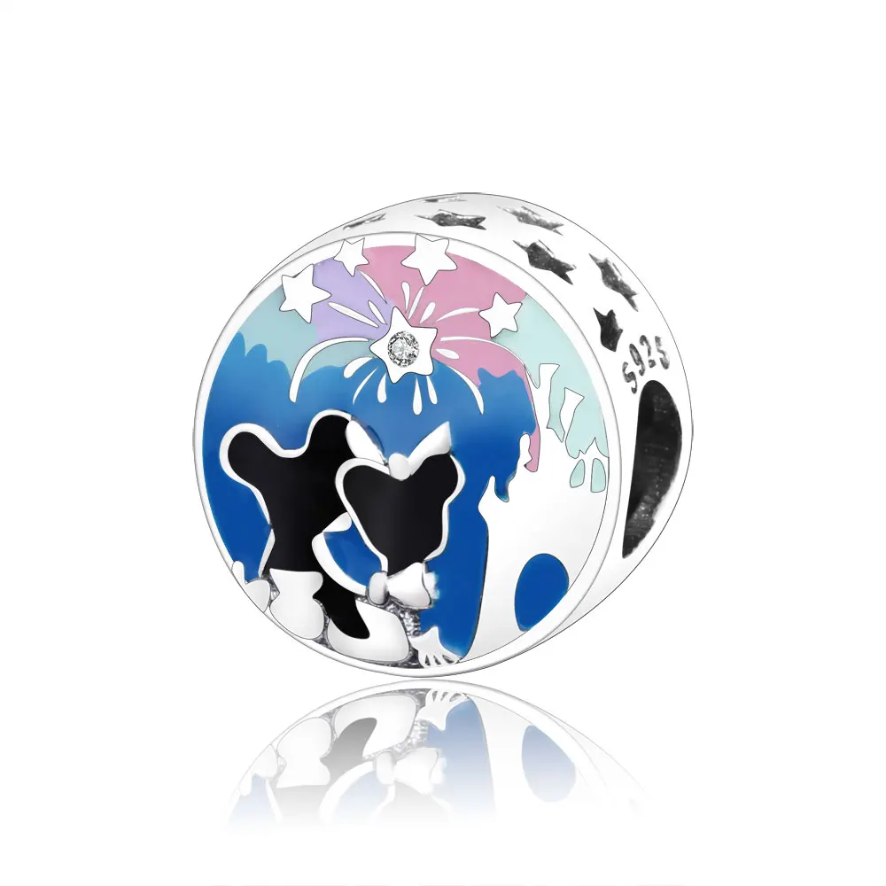 

Wholesale Authentic 925 Sterling Silver Beautiful Mix Enamel Cartoon Beads Charm For Bracelet Necklace Jewelry Making